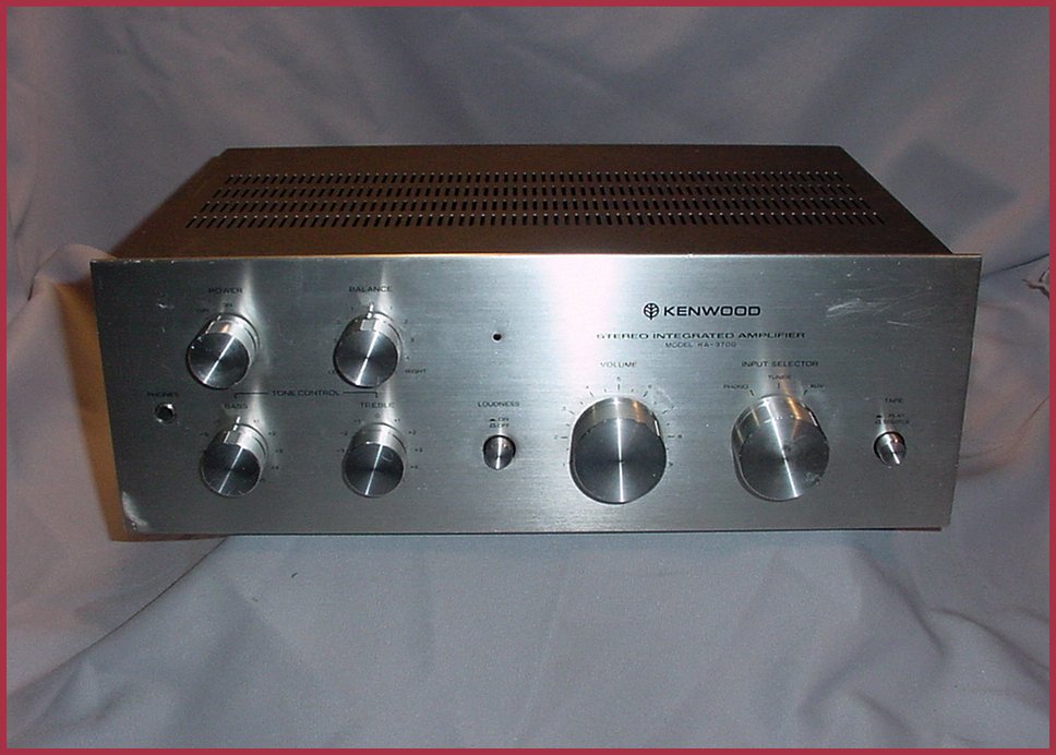 vintage kenwood stereo amplifier